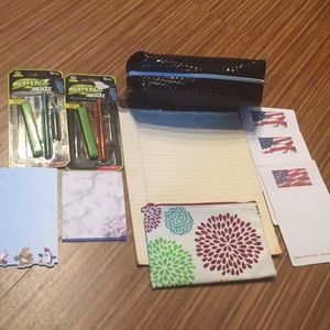 Free with purchase of anything at$25 except clothe,10-piece BOGO office supplies